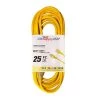 LifeSupplyUSA 25 ft. Heavy-Duty 3 Prong Oil Resistant Light End Indoor/Outdoor 12/3 SJTW 15 Amp 300-Volt 1875-Watt Extension Cord