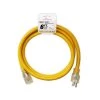 LifeSupplyUSA 6 ft. 10/3 SJTW Lighted End Extension Cord 15 Amp, 125-Volt, 1875-Watt, Super Heavy-Duty Outdoor Jacket (2-Pack) -Extension Cords Sales Store yellow general purpose cords 21036ft 64 1000
