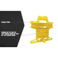 Yellow Jacket Cord Wiz Yellow Extension Cord Holder 18 Yellow Jacket Cord Wiz Yellow Extension Cord Holder -Extension Cords Sales Store yellow jacket extension cord reels 64827501 76 1000