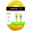Monster Outdoor 100 ft. L Yellow Extension Cord 14/3 SJTW