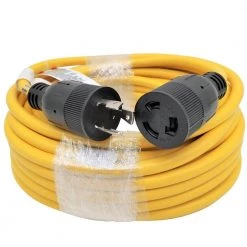 Parkworld 50 ft. SJTW 12/3 20 Amp 250-Volt Twist Lock NEMA L6-20 Extension Cord