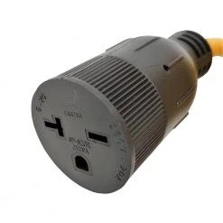 Parkworld 3 ft. SJTW 12/3 20 Amp 250-Volt NEMA 6-15 Indoor/Outdoor Extension Cord -Extension Cords Sales Store yellow parkworld general purpose cords 885682 4f 1000