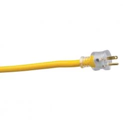 Southwire 25 ft. 10/3 SJEO Outdoor Extension Cord with Lighted Plug -Extension Cords Sales Store yellow southwire general purpose cords 1787sw0002 4f 1000