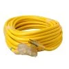 Southwire 50 ft. 10/3 SJTW Tri-Source (Multi-Outlet) Outdoor Heavy-Duty Extension Cord -Extension Cords Sales Store yellow southwire general purpose cords 4388sw8802 64 1000