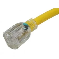 Woods 100 ft. 10/3 SJTW Extra Heavy-Duty 15-Amp General Purpose High Visibility Extension Cord with Lighted End, Yellow 13 Woods 100 ft. 10/3 SJTW Extra Heavy-Duty 15-Amp General Purpose High Visibility Extension Cord with Lighted End, Yellow -Extension Cords Sales Store yellow woods general purpose cords 2689sw0002 1f 1000