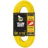 Yellow Jacket 50 ft. 14/3 SJTW Outdoor Heavy-Duty 15 Amp Contractor Extension Cord with Power Light Plug